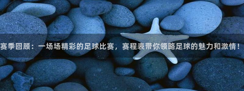 赛季回顾：一场场精彩的足球比赛，赛程表带你领略足球的魅力和激